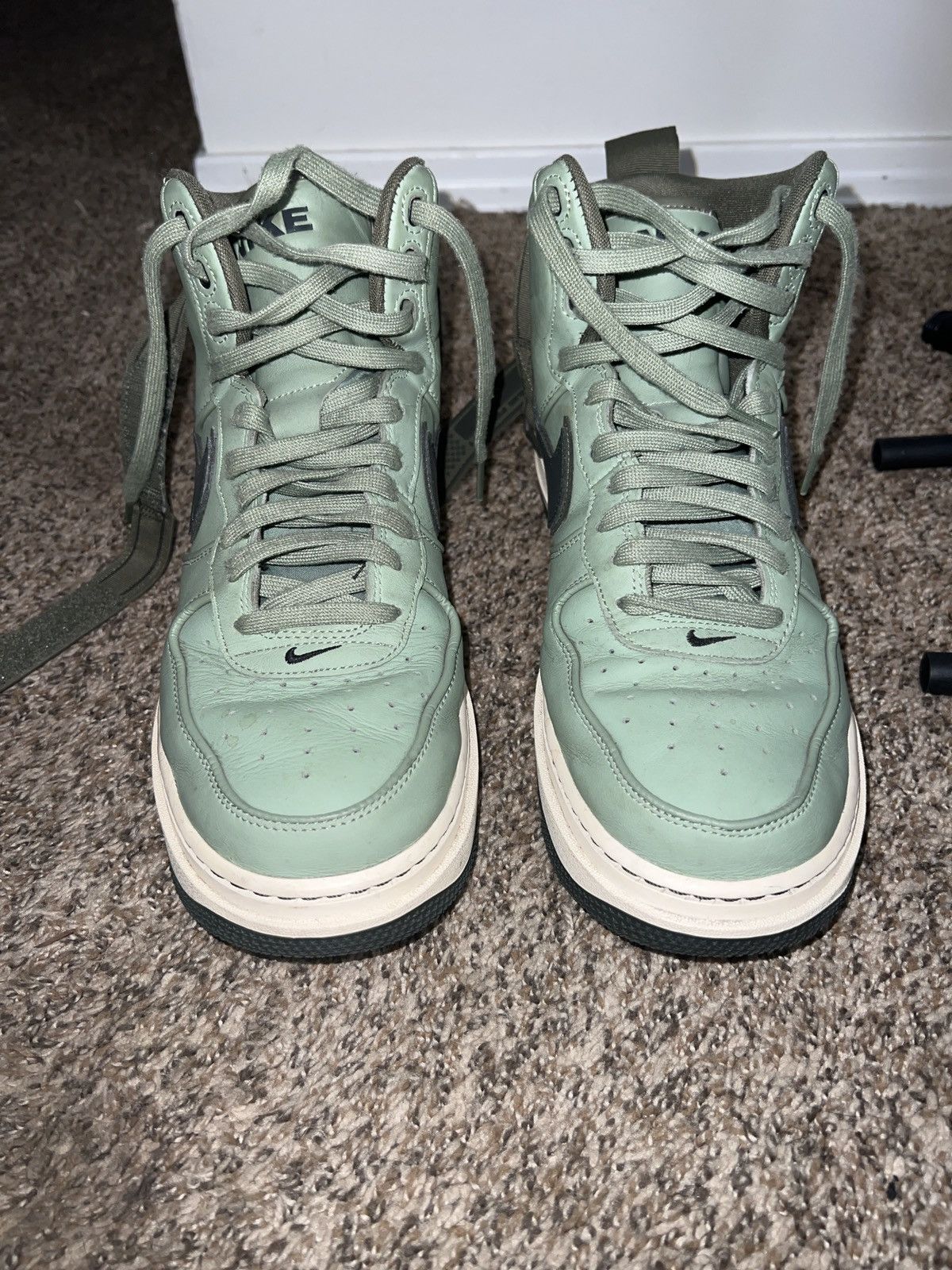 Nike Nike Air Force 1 AF1 High Oil Green | Grailed