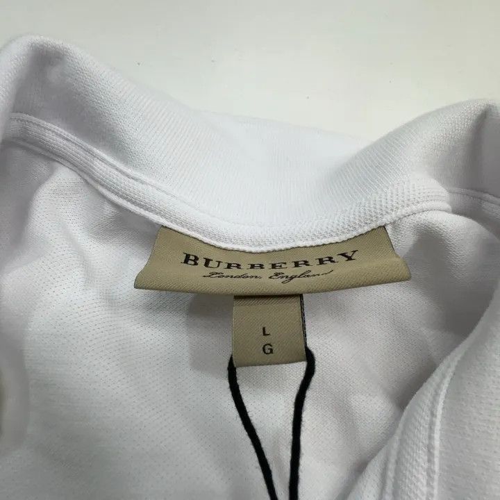 Burberry Burberry Burberry Logo Short Sleeve Polo Shirt for Men-250 Size US L / EU 52-54 / 3 - 1 Thumbnail
