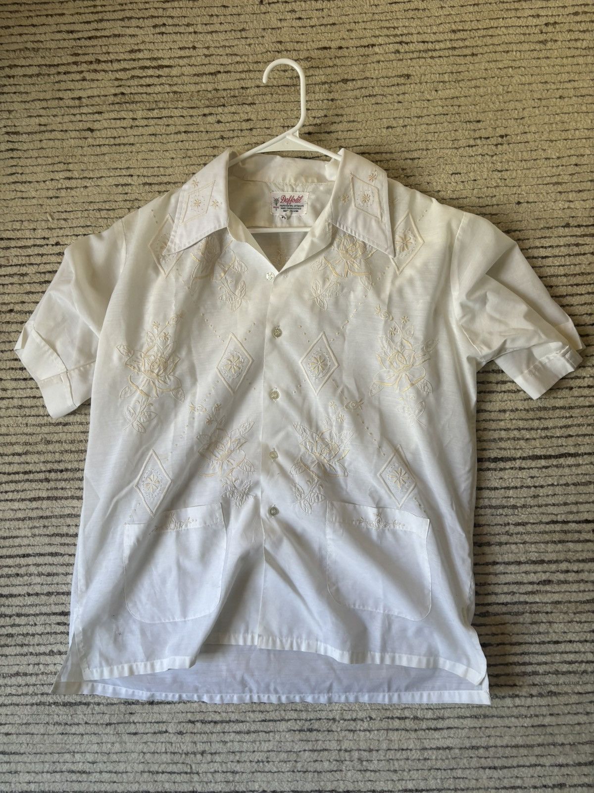 Vintage Daffodil Vintage 60s Button-Up XL Size XL / US 12-14 / IT 48-50 - 1 Thumbnail