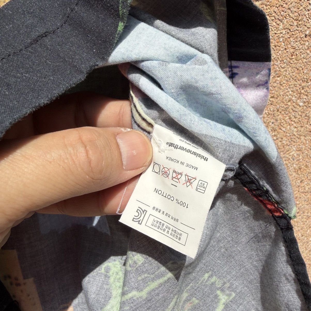 thisisneverthat Thisisneverthat - Nightscape ALOHA Shirt ( Spring 2018 ) Size US L / EU 52-54 / 3 - 6 Thumbnail
