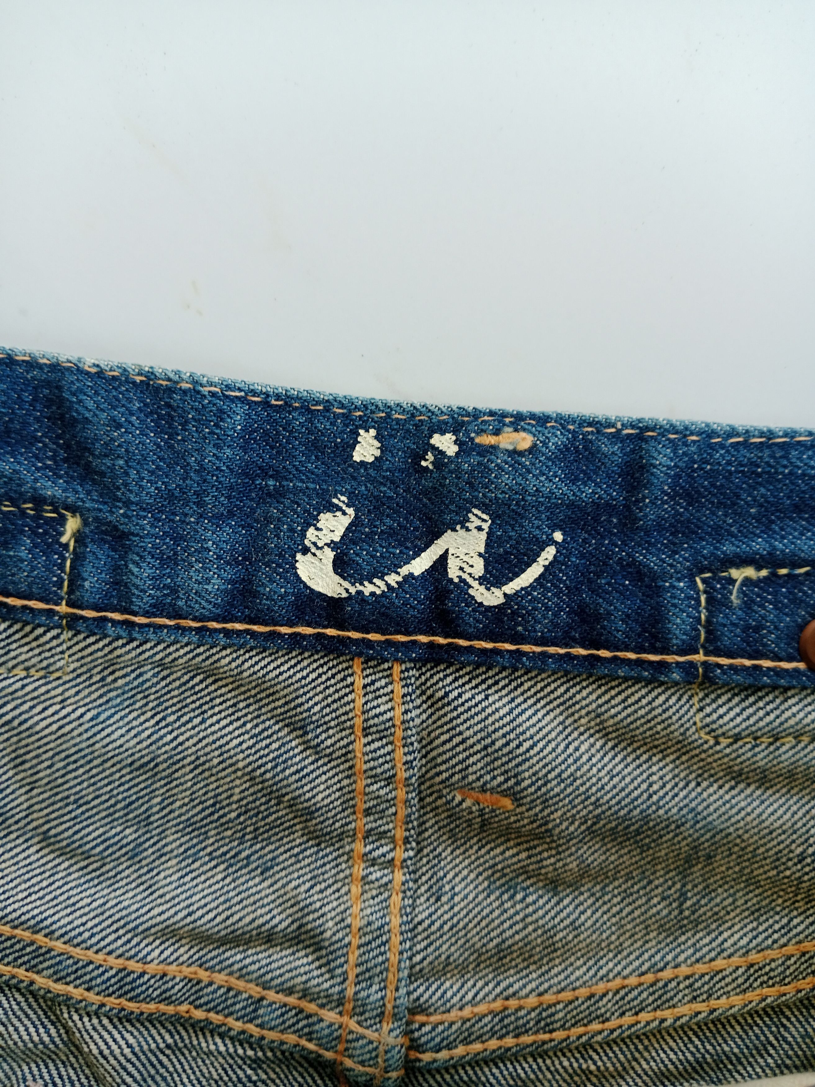 Japanese Brand Vintage Caqu Denim Skirts Selvedge Japanese Brand Size 29" - 7 Thumbnail