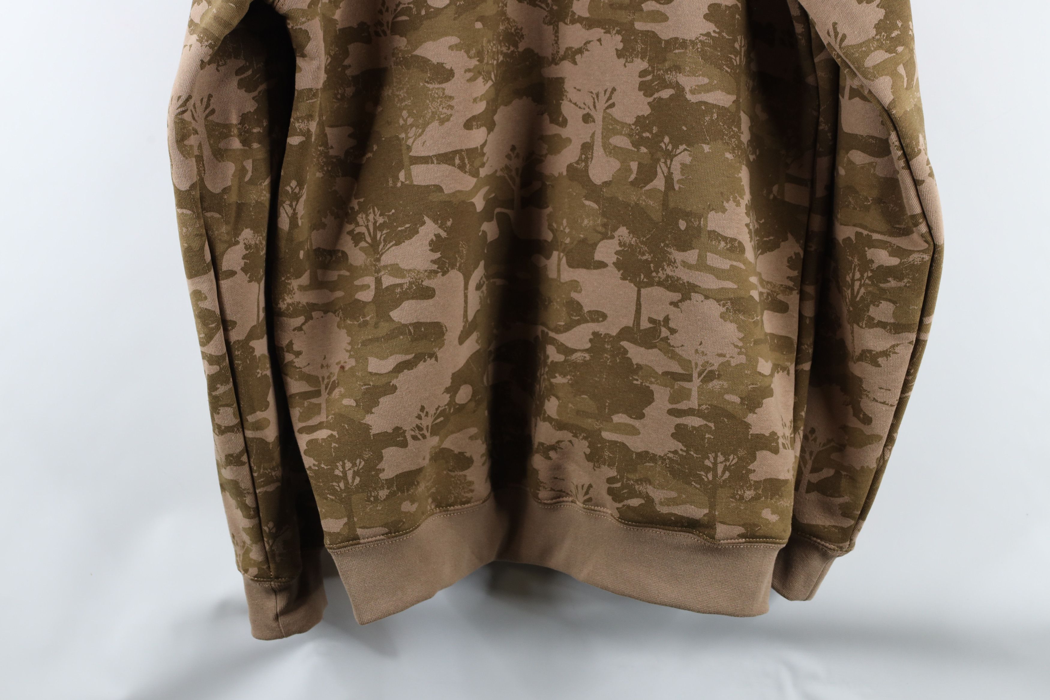 Carhartt × Vintage New Carhartt Spell Out Camouflage Hoodie Sweatshirt Brown Size US S / EU 44-46 / 1 - 13 Thumbnail