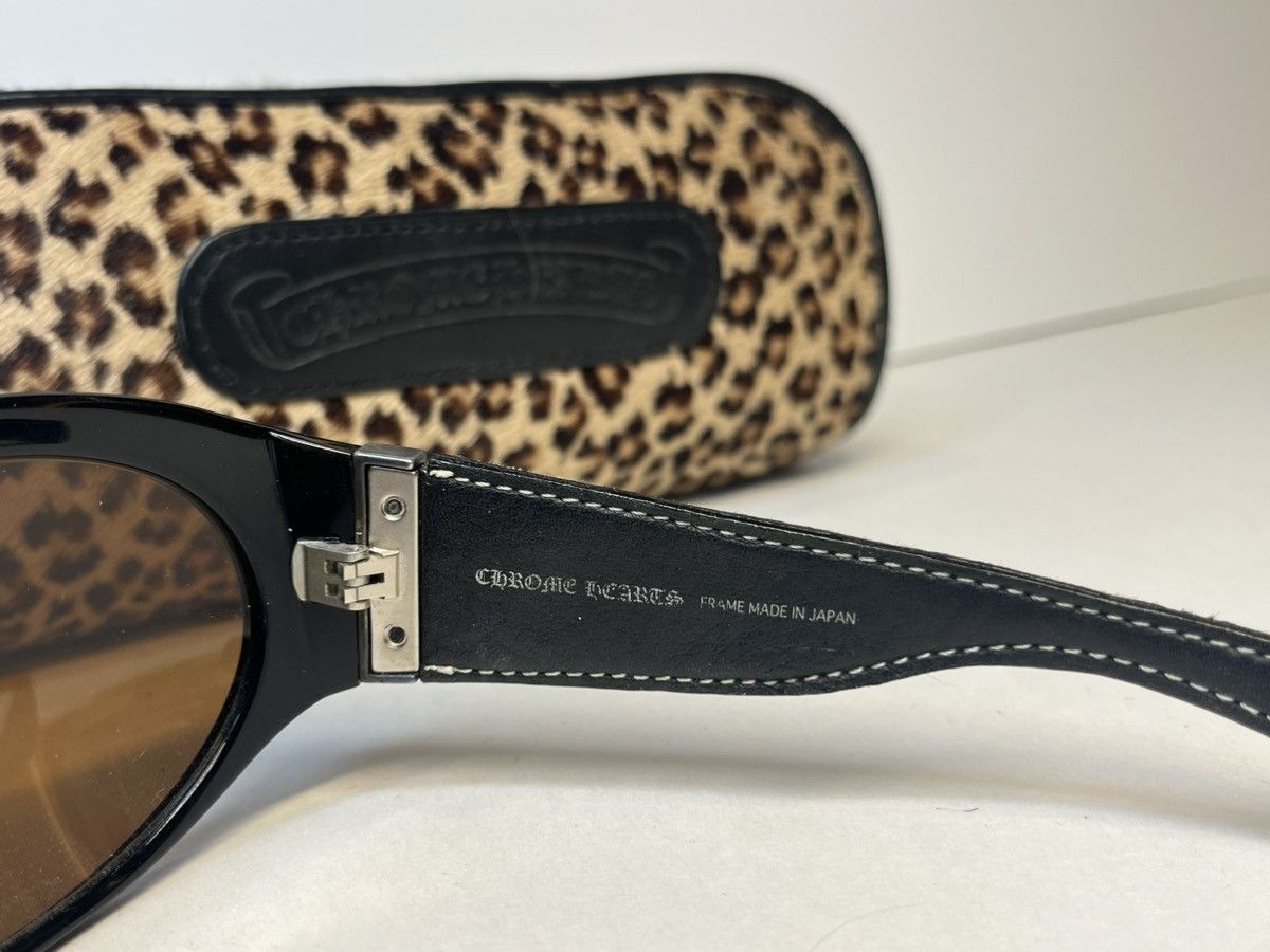 Chrome Hearts Chrome Hearts Dysfunctional Cheetah Print Sunglasses Size ONE SIZE - 4 Thumbnail