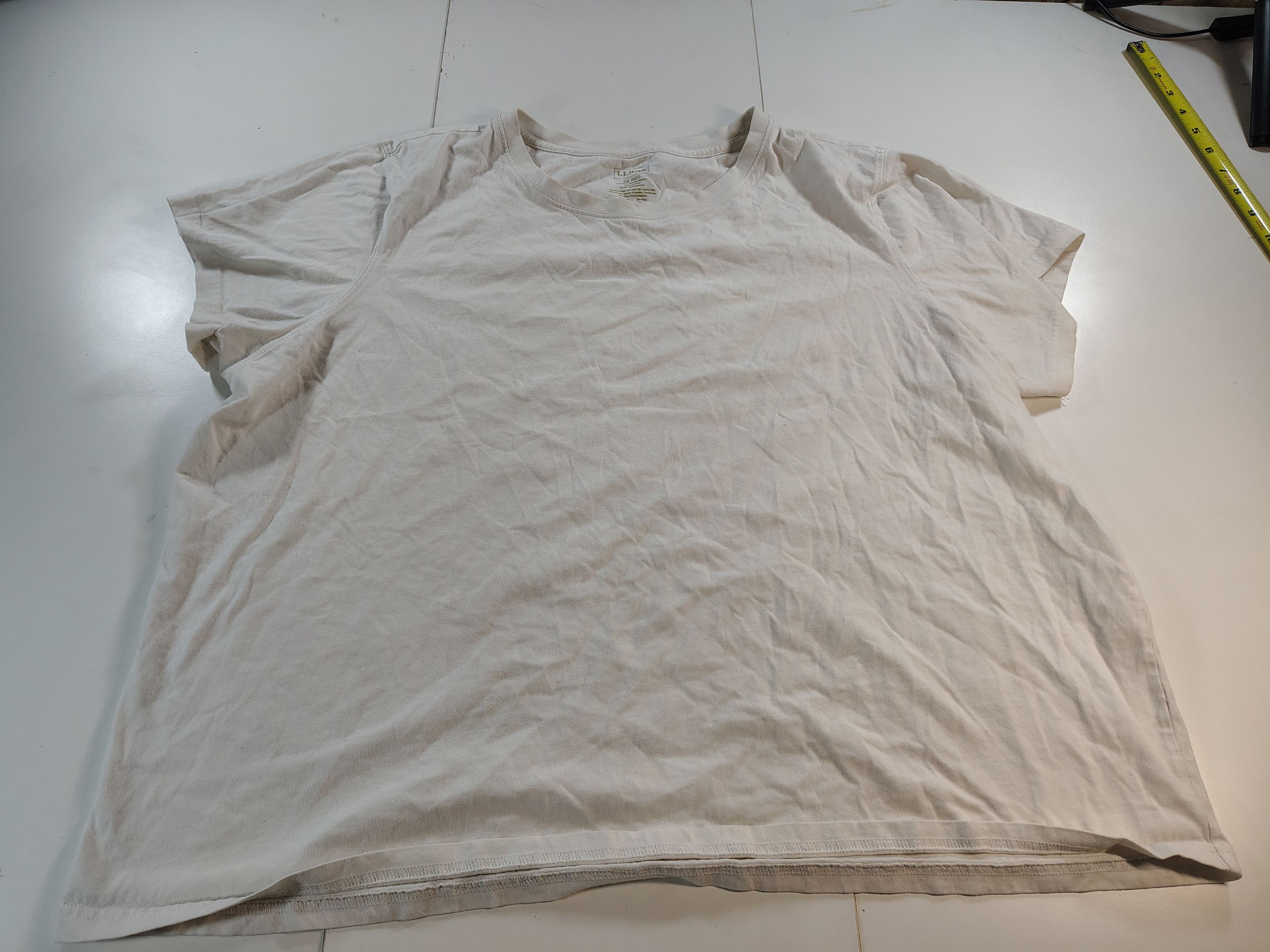 L.L. Bean Women's XXL Plain White Short Sleeve L.L. Bean T-Shirt Size XXL / US 16-18 / IT 52-54 - 1 Thumbnail