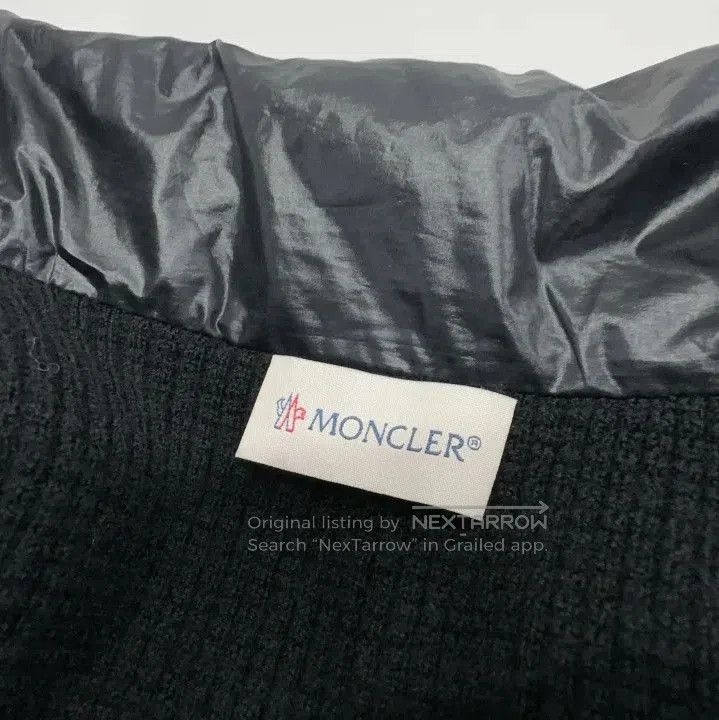 Moncler Moncler FW23 Shiny Colorblock Zip Puffer Cardigan. Size US XL / EU 56 / 4 - 2 Thumbnail