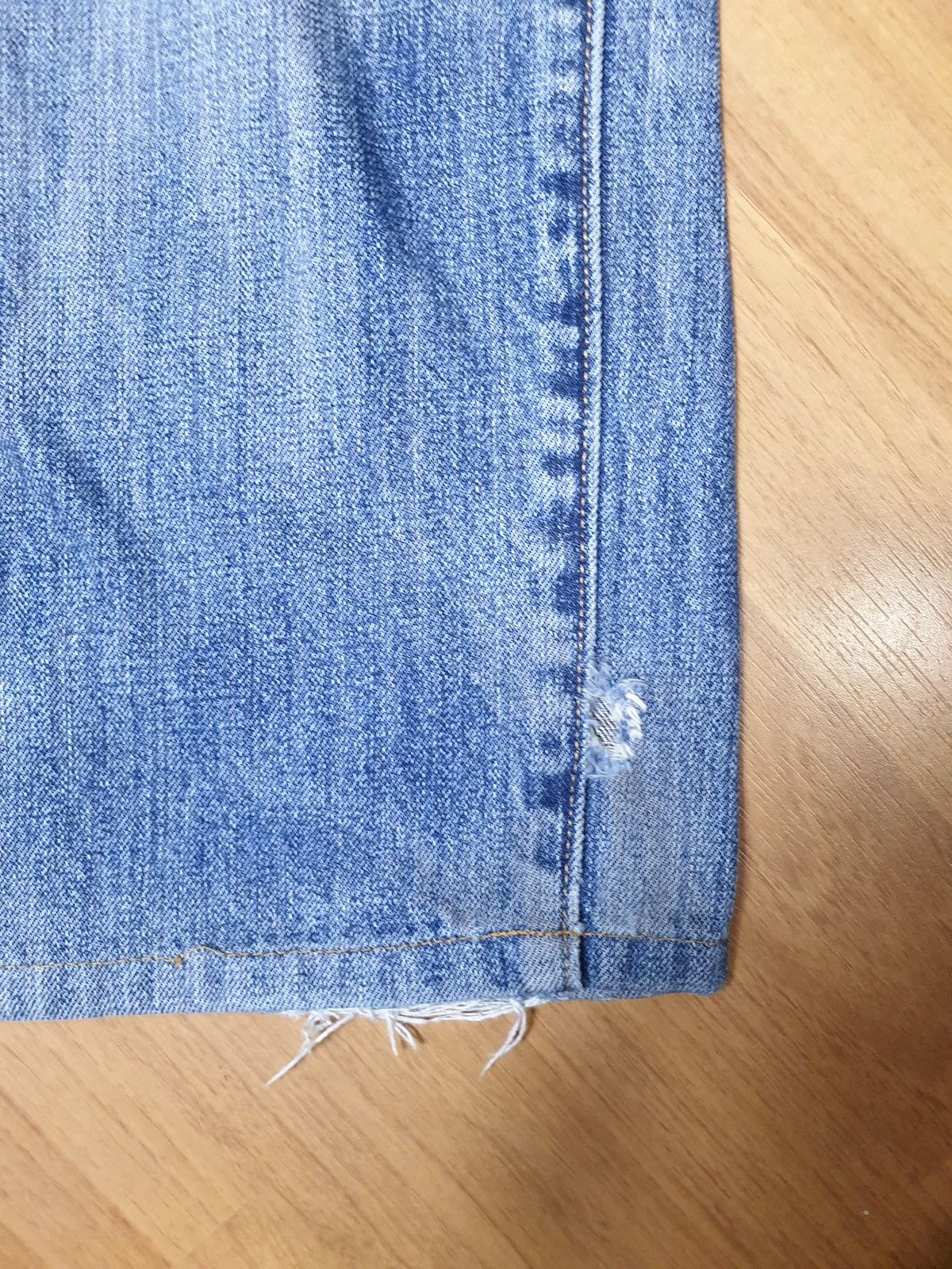 Levi's Levis 501 Big E Distressed Grunge Rock Distressed Jeans Size US 30 / EU 46 - 5 Thumbnail