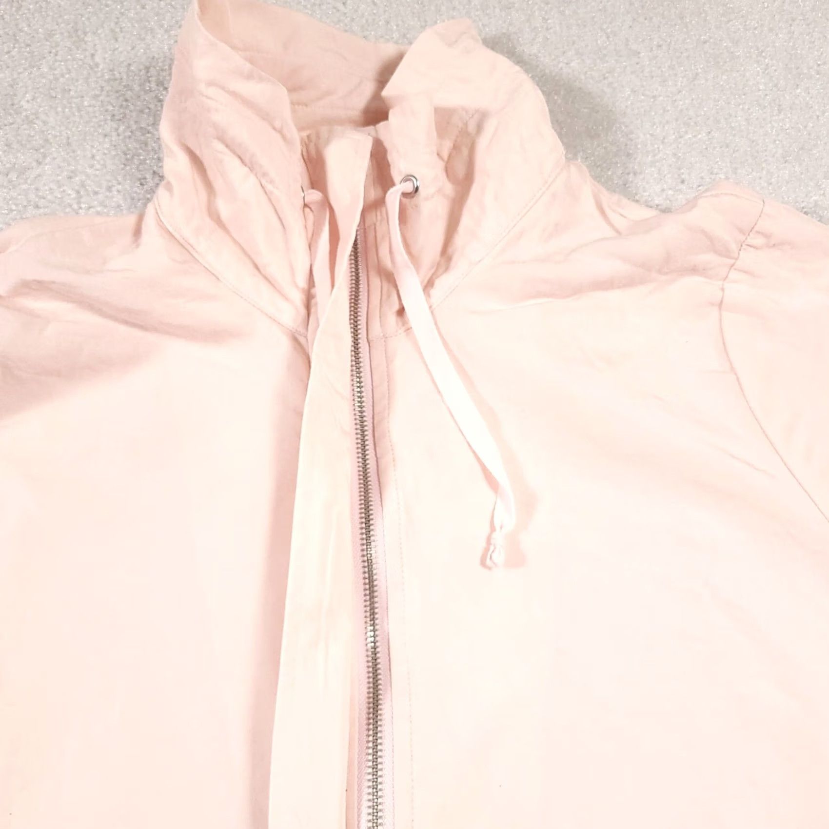 Vintage Christopher & Banks Jacket Women's Medium Full Zip Pockets Pink Tencel Jacket Size M / US 6-8 / IT 42-44 - 5 Thumbnail