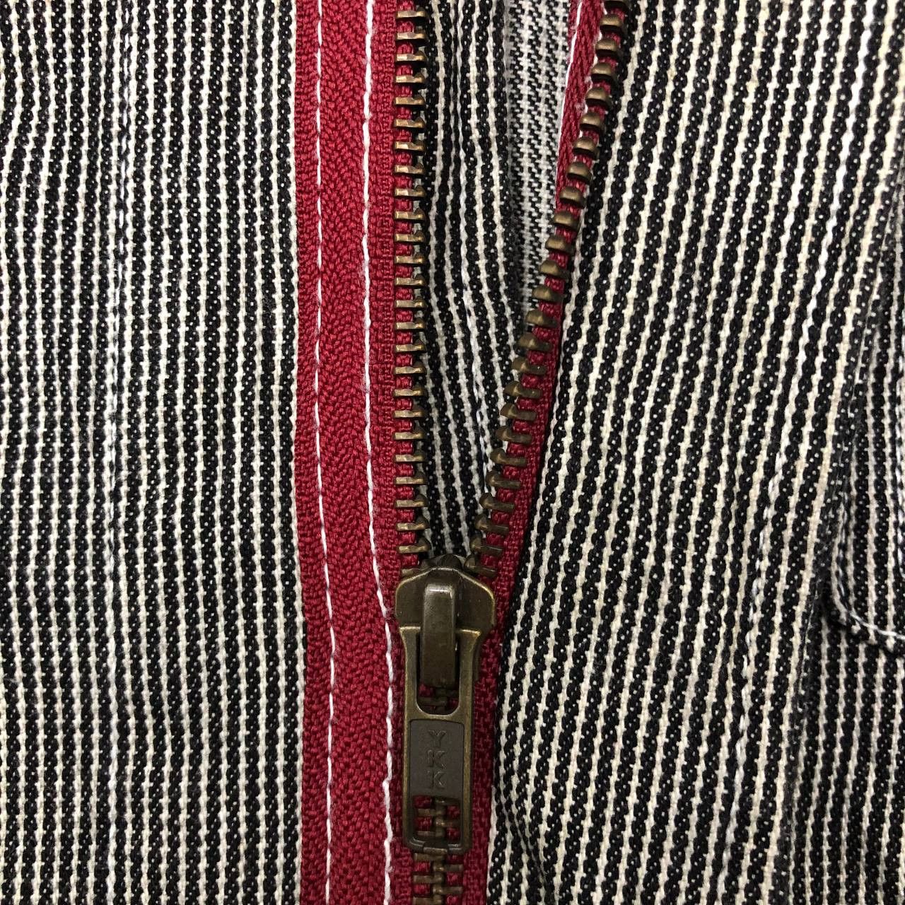 Japanese Brand P682 BRACE ENGINEER'S ICONIC HICKORY STRIPED COVERALLS Size US M / EU 48-50 / 2 - 9 Thumbnail
