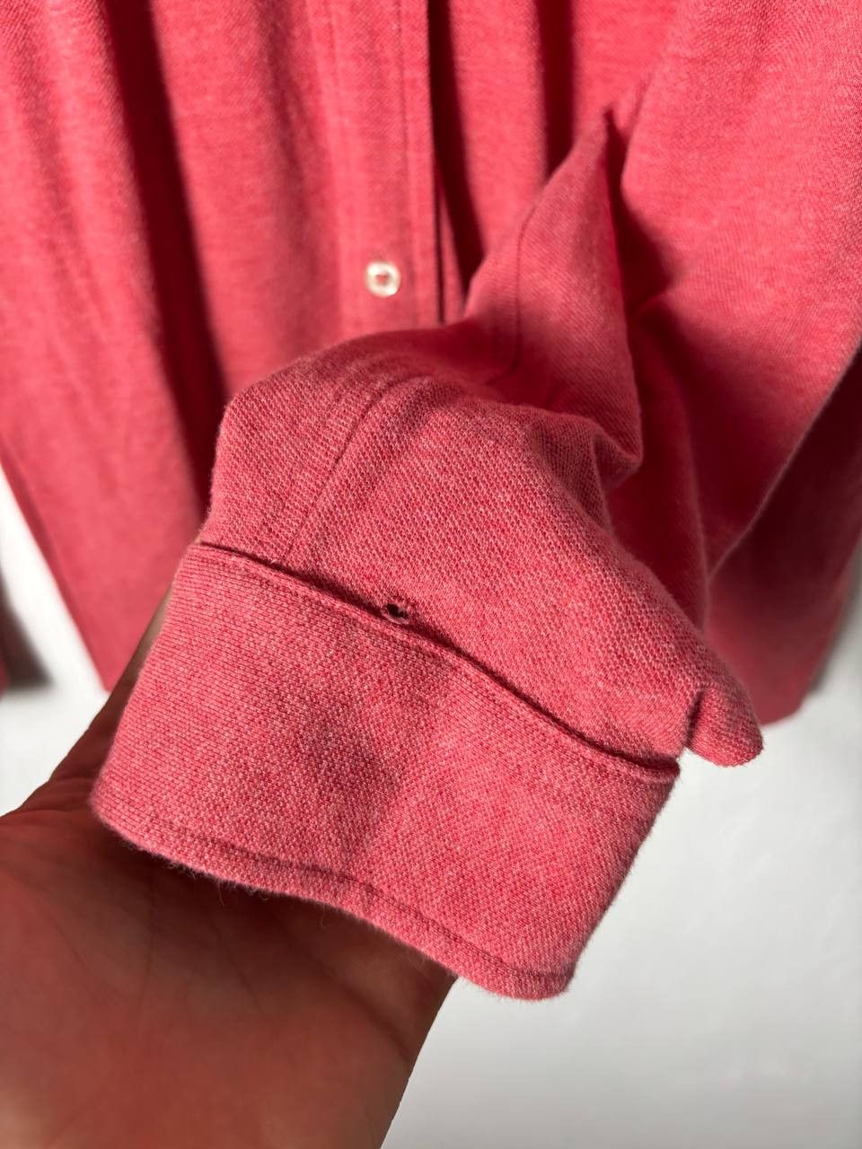 Polo Ralph Lauren Polo Ralph Lauren Featherweight Mesh Cotton Button Up Shirt Size US L / EU 52-54 / 3 - 9 Thumbnail