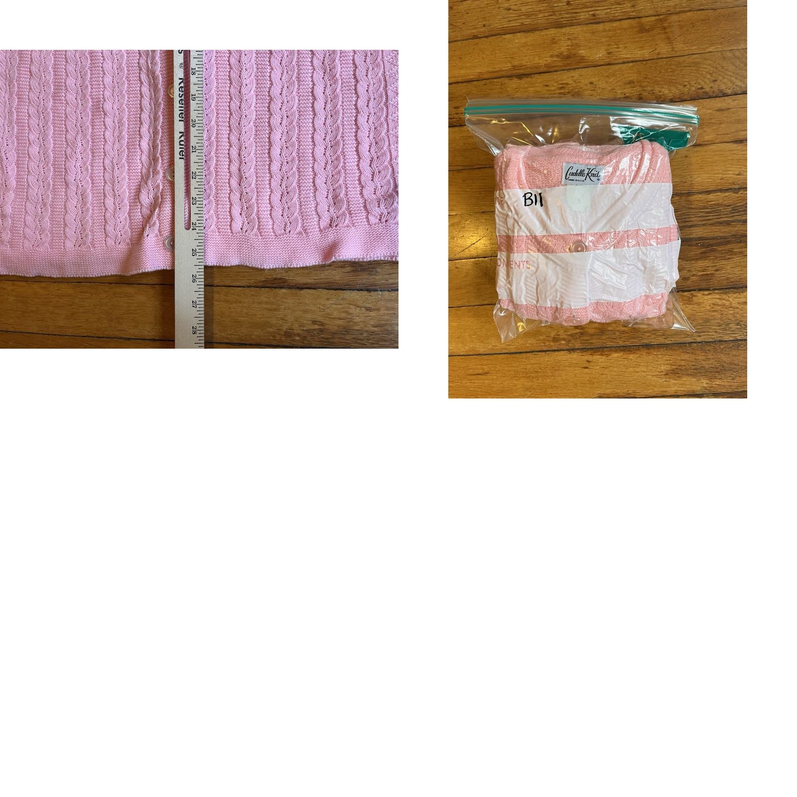 Pinko VINTAGE Cuddle Knit Cardigan Sweater Women’s Small Pink Cottagecore Granny 80s Size S / US 4 / IT 40 - 8 Thumbnail