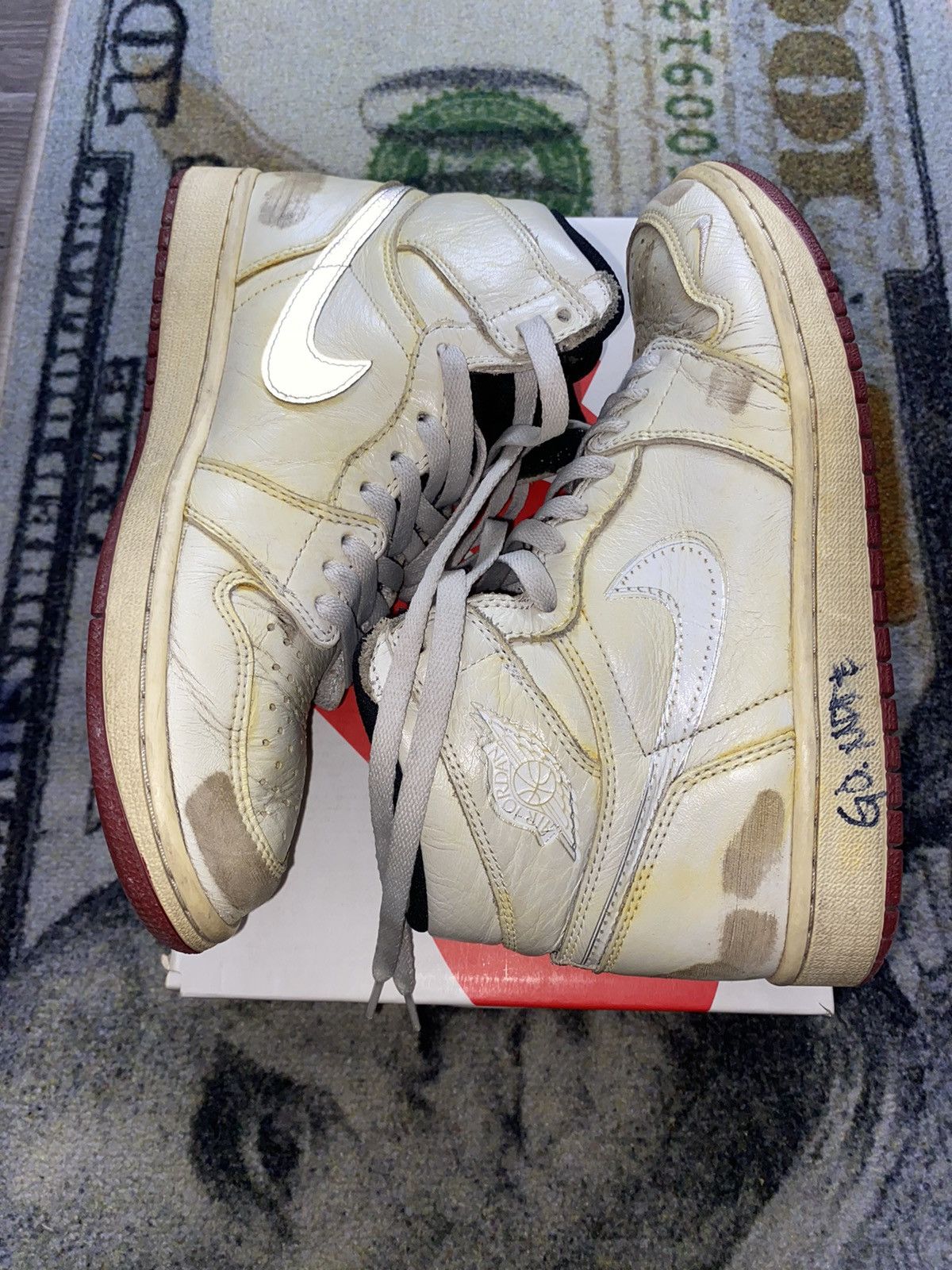 Jordan Brand × Nike Jordan 1 Retro High Nigel Sylvester Size US 8.5 / EU 41-42 - 2 Thumbnail