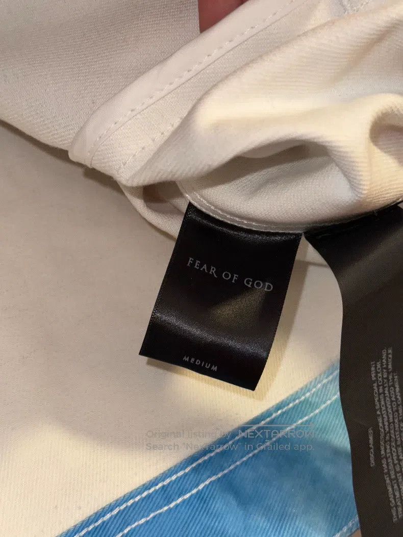 Fear of God Fear of God Render colorful denim jacket Size US M / EU 48-50 / 2 - 4 Thumbnail
