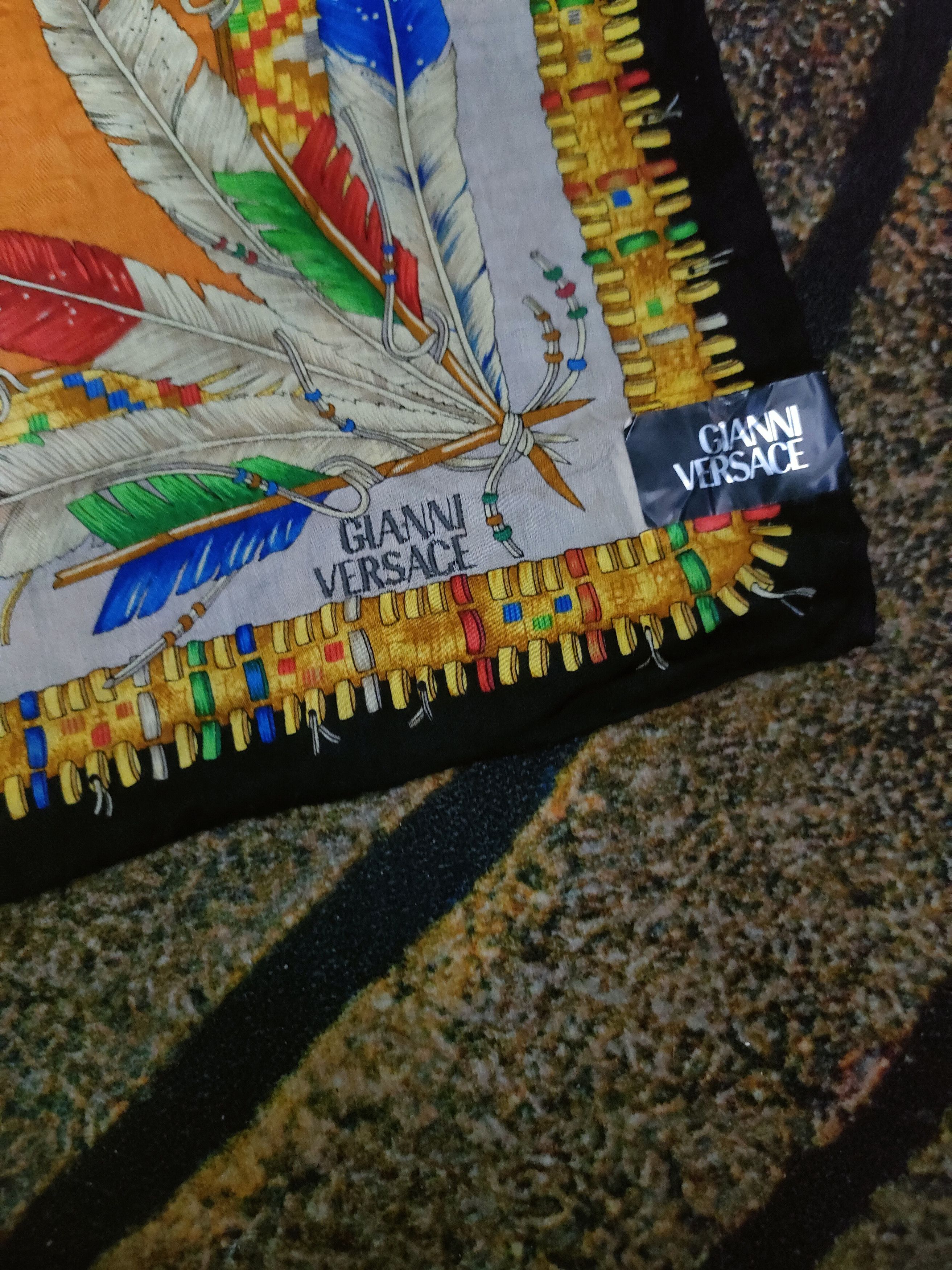 If Six Was Nine × Versace Gianni Versace Scalf Size ONE SIZE - 8 Thumbnail
