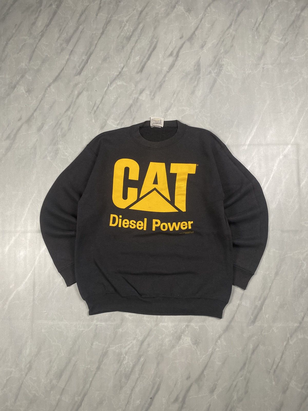 Caterpillar Iconic Vintage 90s Caterpillar Cat Construction Crewneck Size US M / EU 48-50 / 2 - 1 Thumbnail