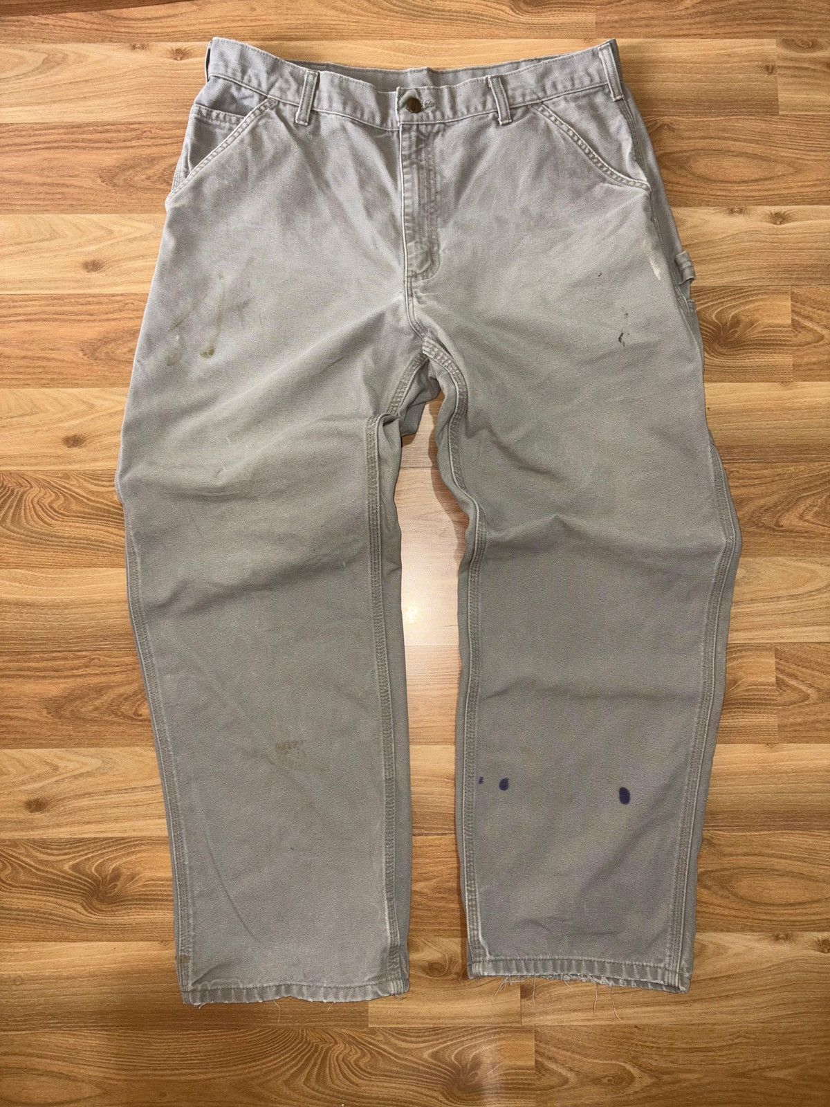 Carhartt Vintage x Carhartt x Dungaree x workwear Pants Size US 36 / EU 52 - 2 Thumbnail