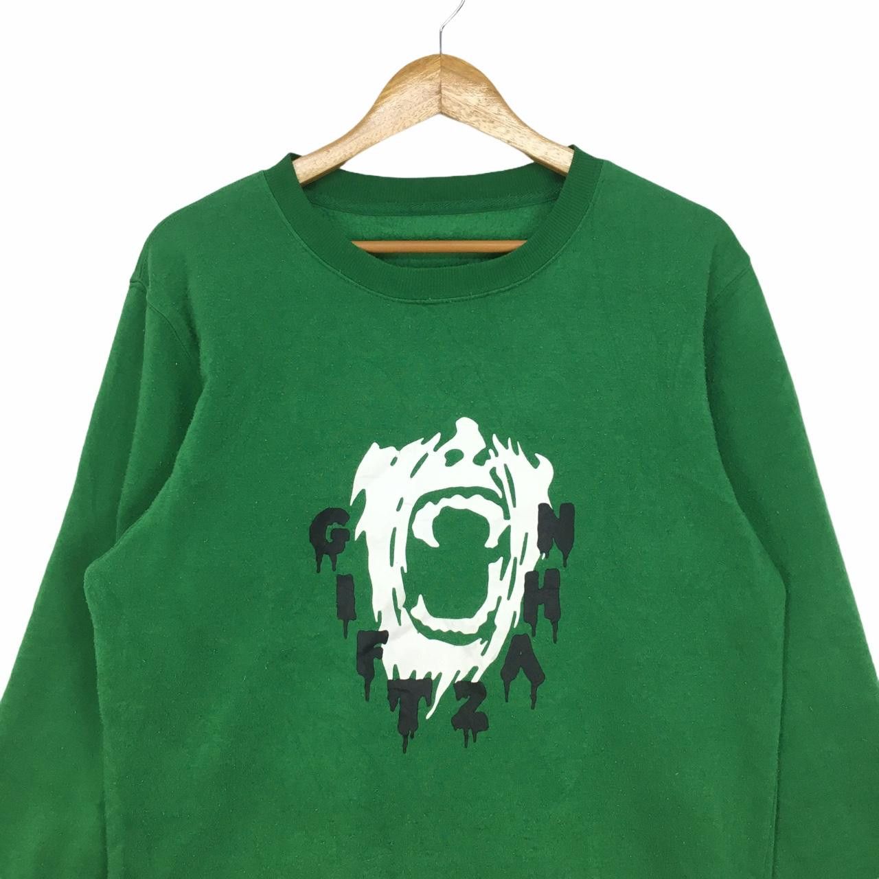 Vintage Vtg GIFTZAHN Crewneck Sweatshirt Big Logo Spell Out Jumper Size US L / EU 52-54 / 3 - 2 Thumbnail