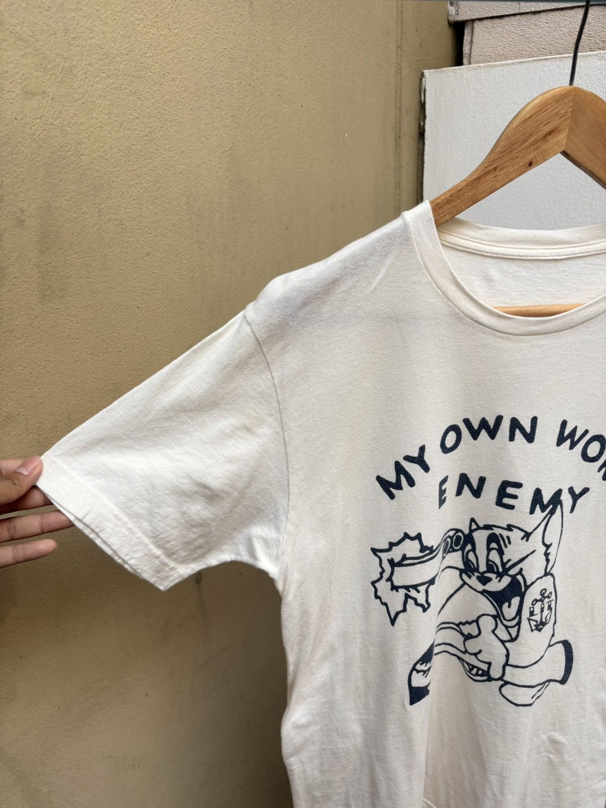 Vintage Tom MY OWN WORST ENEMY T-Shirt ERD Grunge Size US M / EU 48-50 / 2 - 5 Thumbnail