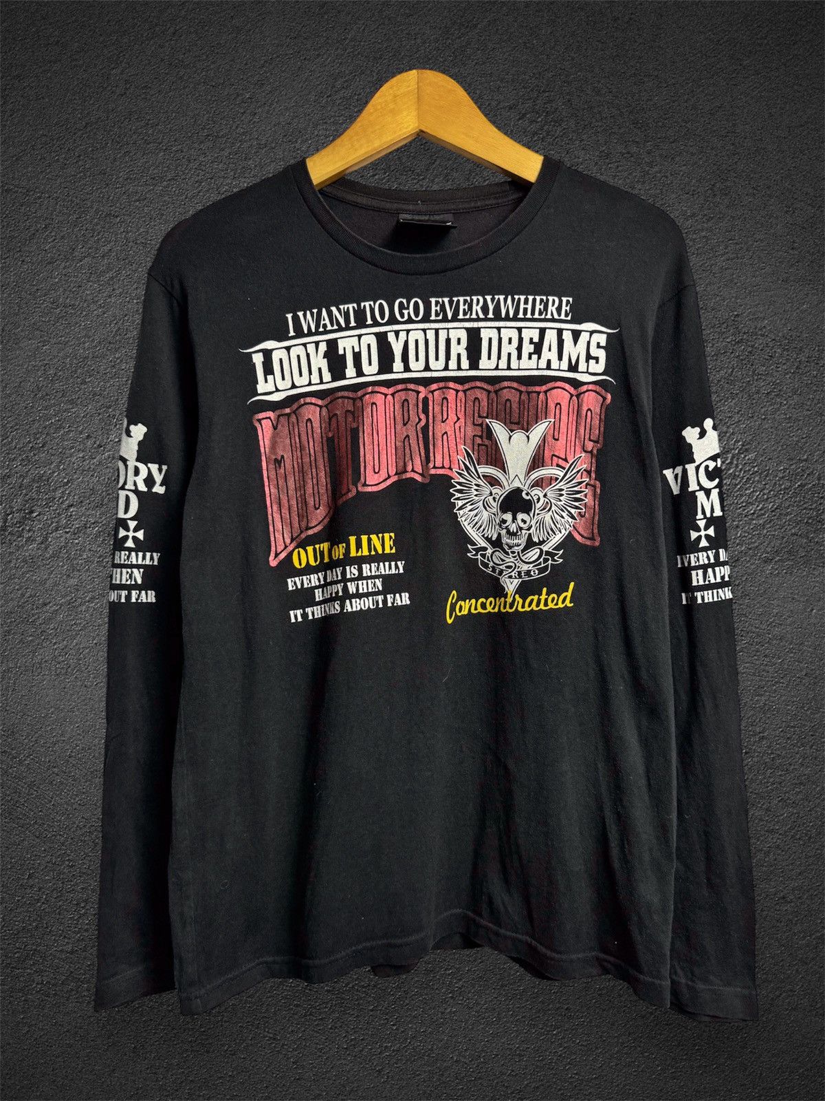 Hysteric Glamour × Japanese Brand × PPFM Japanese Blue Showers Skulls long sleeve Size US M / EU 48-50 / 2 - 1 Thumbnail