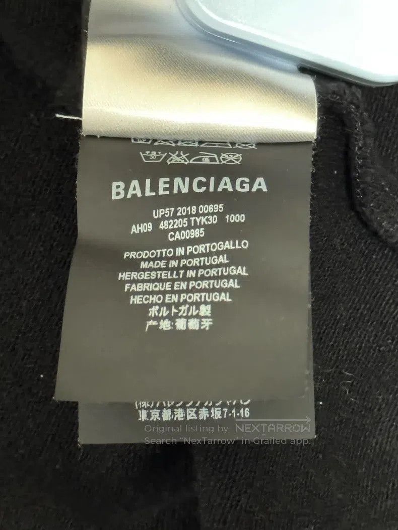 Balenciaga Balenciaga Micro-label logo sweatshirt jacket Size US S / EU 44-46 / 1 - 6 Thumbnail