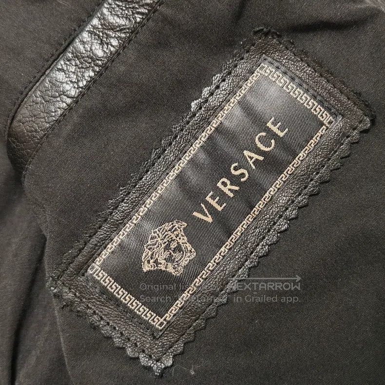 Versace Versace Motorcycle leather jacket Size US XXL / EU 58 / 5 - 8 Thumbnail