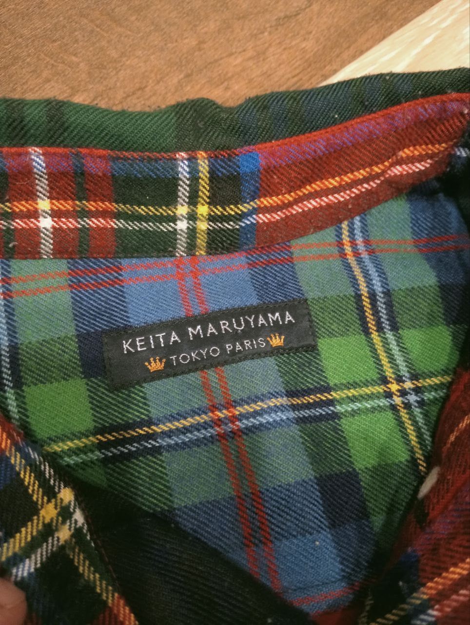 KEITAMARUYAMA JAPANESE KEITA MARUYAMA PATCHWORK SHIRT Size US M / EU 48-50 / 2 - 5 Thumbnail
