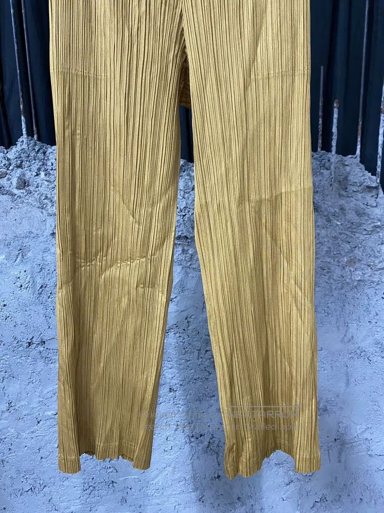 Issey Miyake Issey Miyake size:1 Yellow Trousers Size 22" - 4 Thumbnail