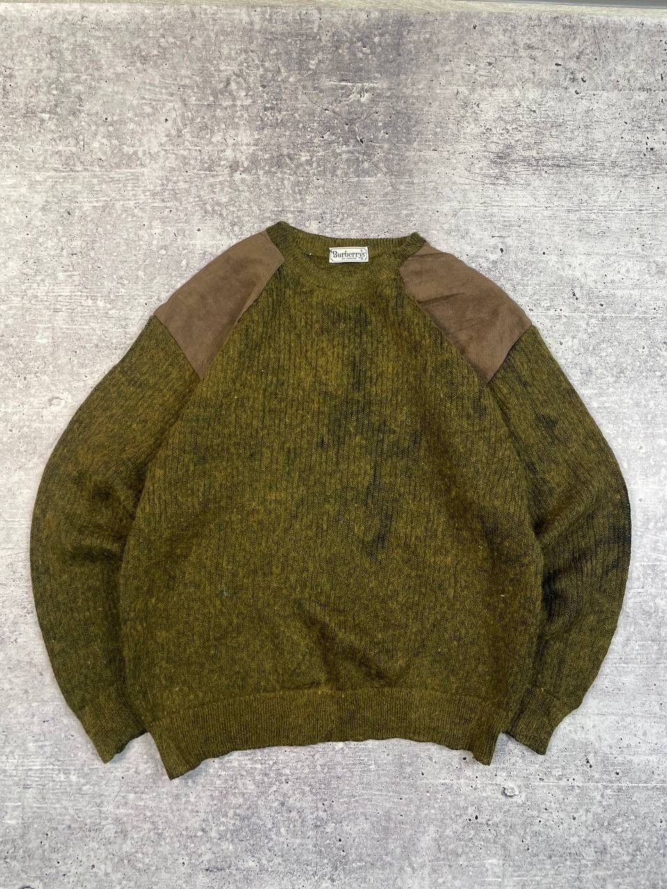 Burberry Vintage Burberrys Wool Mohair Sweater Y2K Size US L / EU 52-54 / 3 - 1 Thumbnail