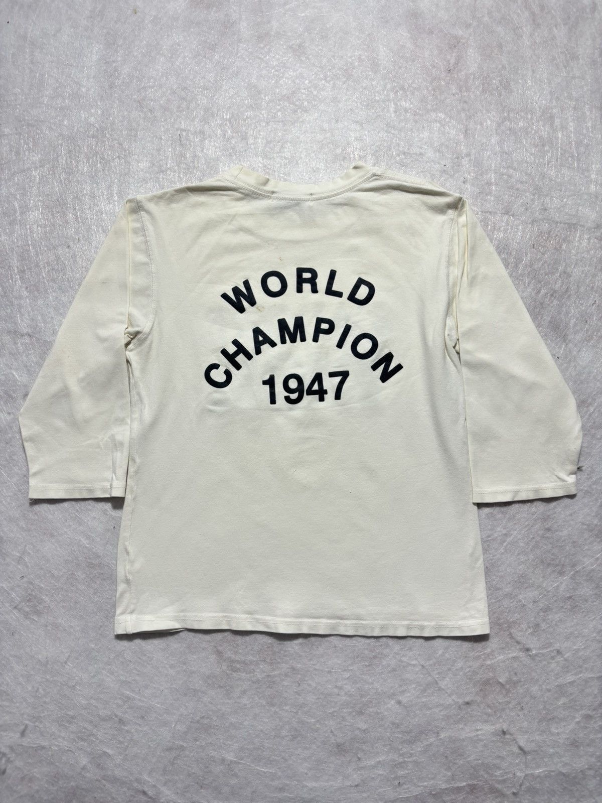 Dior 2001 J’ Adore Dior 1947 World Champion Shirt Size S / US 4 / IT 40 - 2 Thumbnail