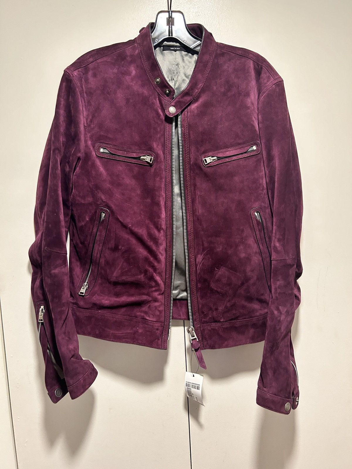 Tom ford pink suede jacket sales