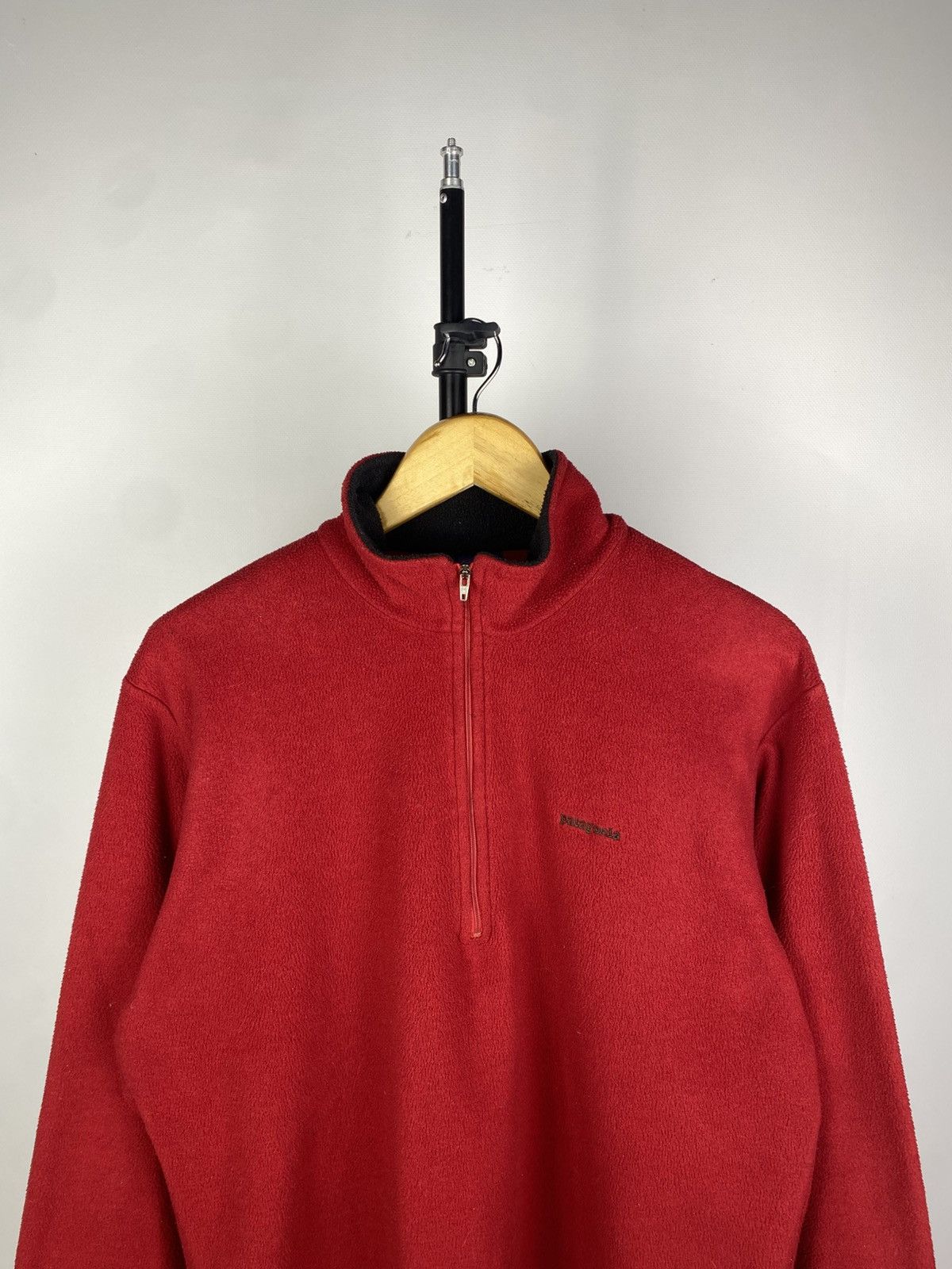 Patagonia × Vintage Vintage Patagonia fleece winter baggy zip 1/4 sweatshirt Size US L / EU 52-54 / 3 - 2 Thumbnail