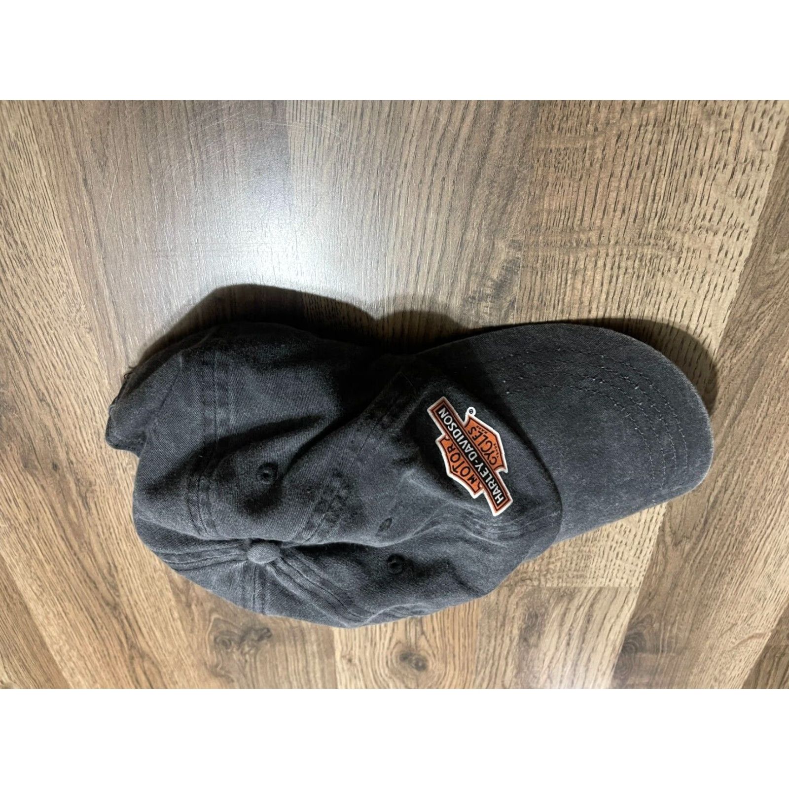 Harley Davidson Harley-Davidson Men's One Size Black Baseball Hat Motorcycle Hat Casual Cap Size ONE SIZE - 2 Thumbnail