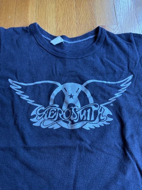 Vintage Vintage 1970s Aerosmith Band Shirt Size US S / EU 44-46 / 1 - 5 Thumbnail