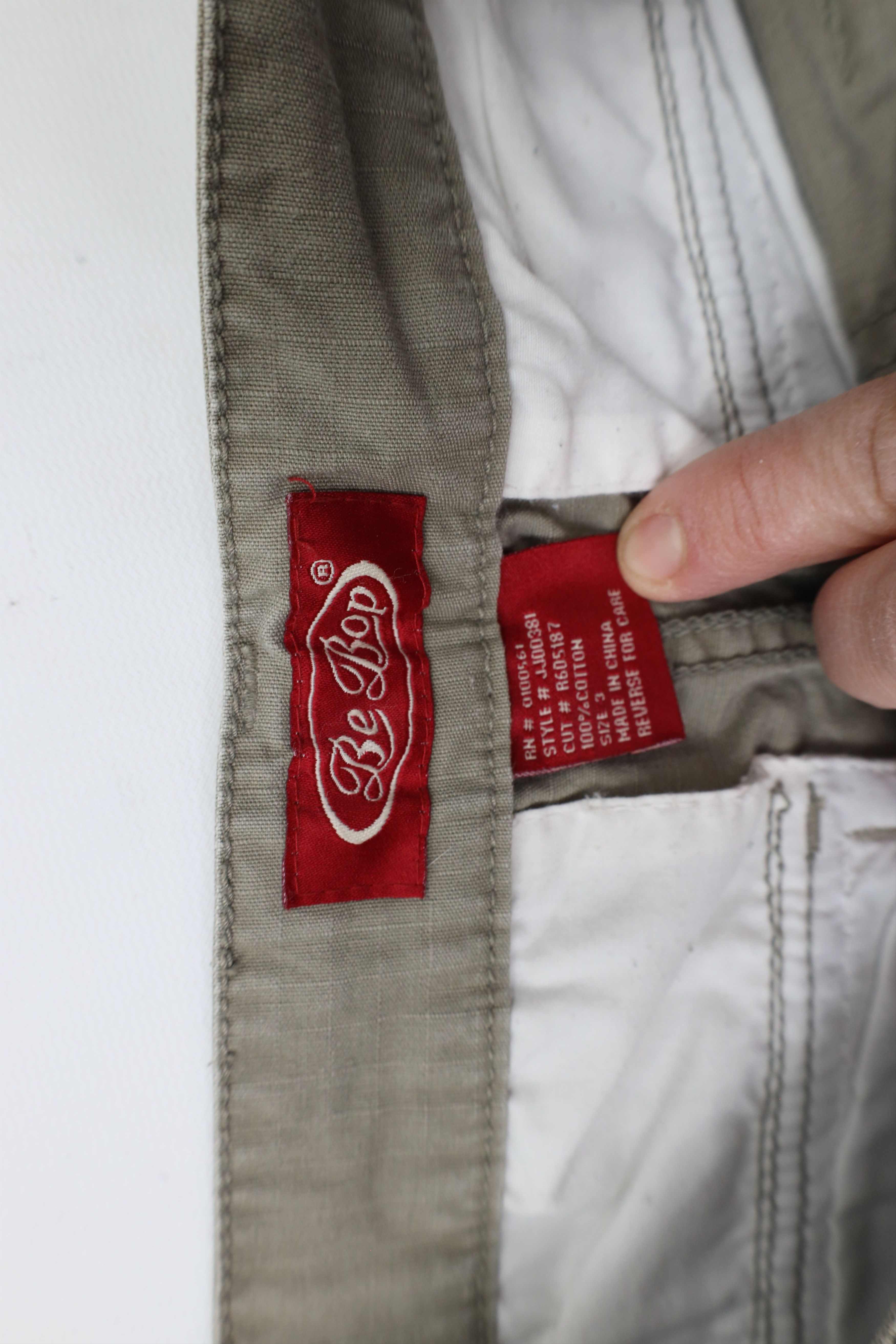 Vintage Vintage 90s Y2K Streetwear Doll Ripstop Flared Cargo Pants Size 26" / US 2 / IT 38 - 6 Thumbnail