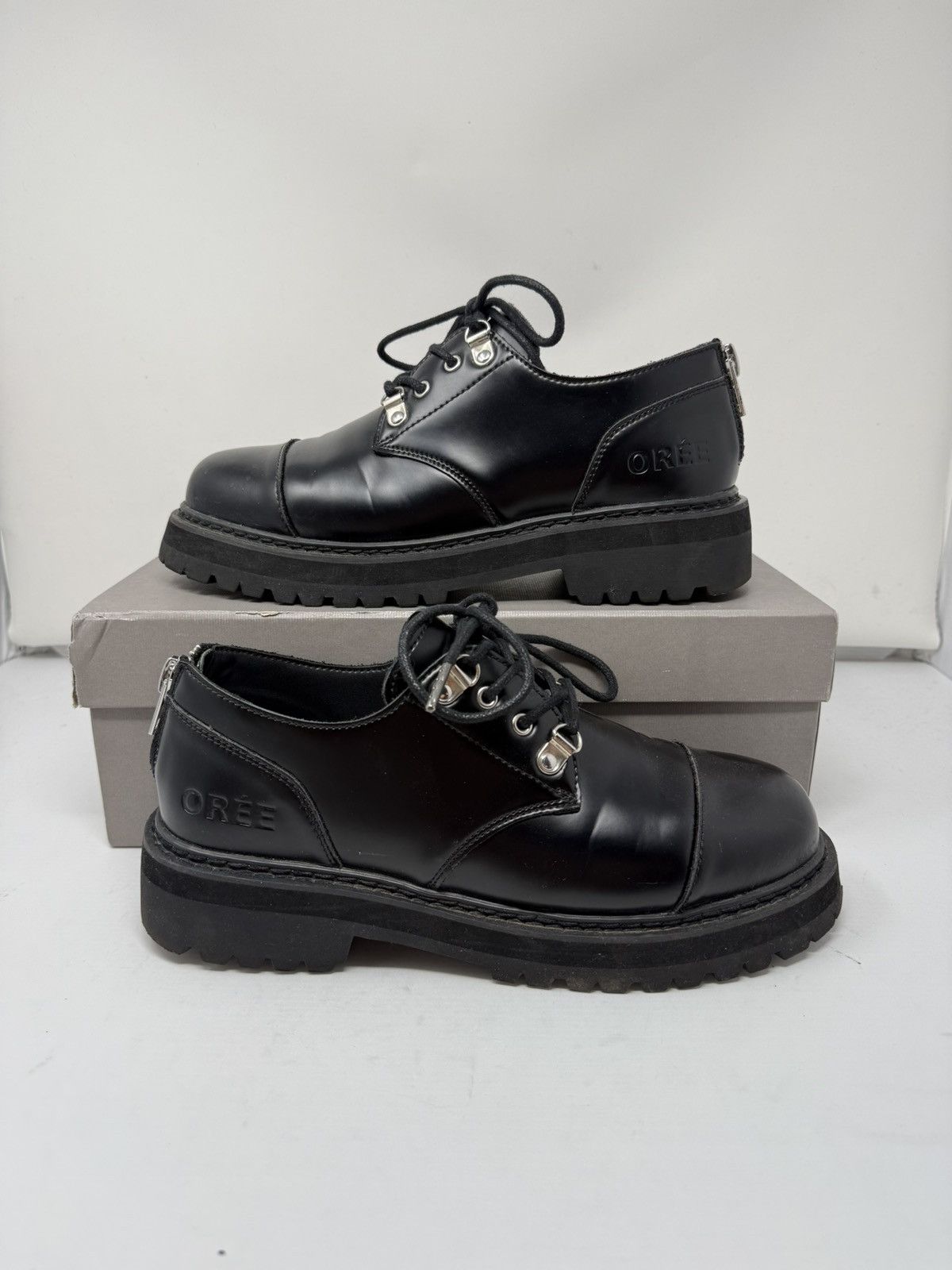 靴 Oree Nyc Derby Shoes Oree NYC Morgan Infantry Derby's review - YouTube