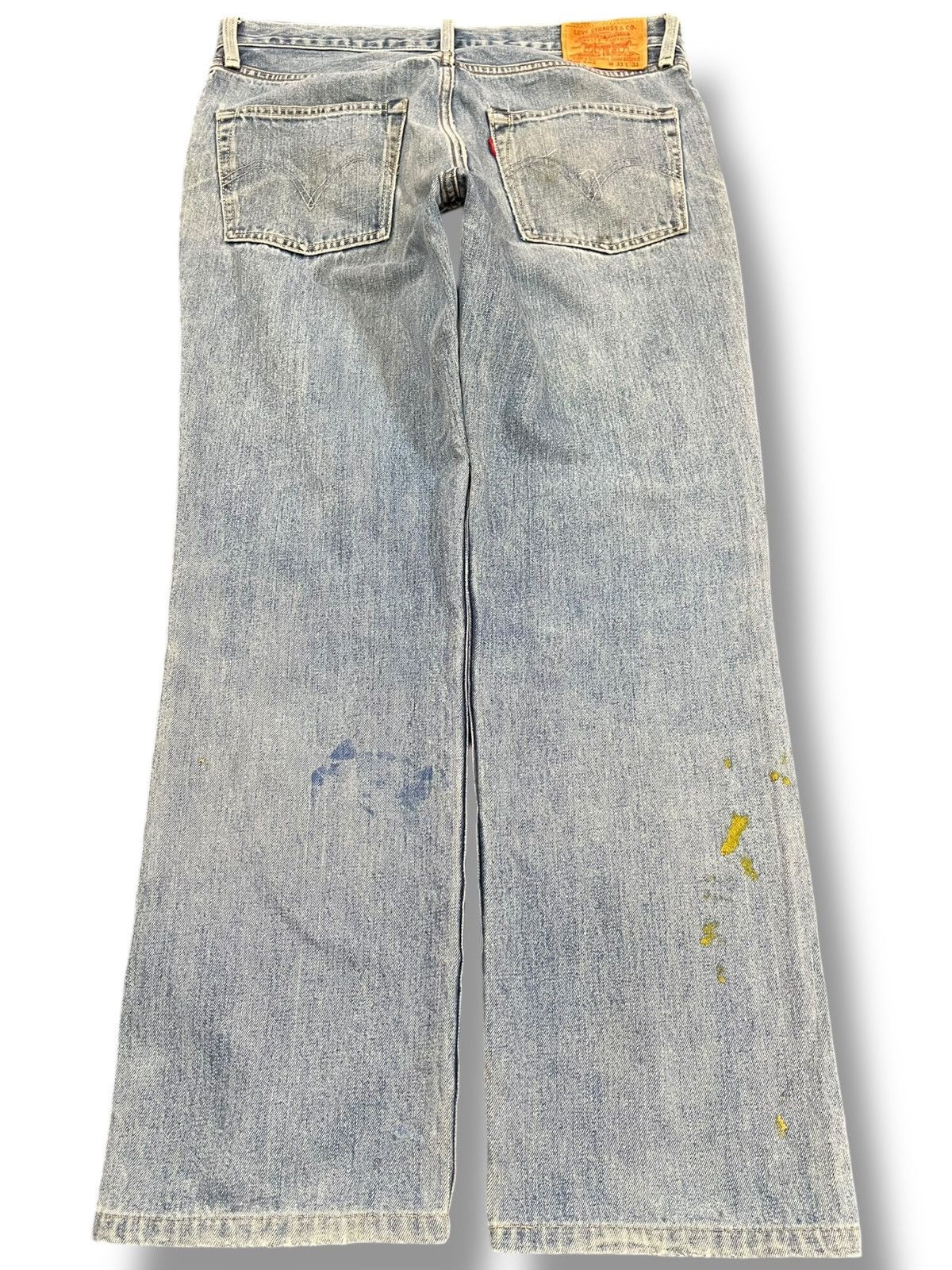 Levi's Vintage Levi’s 502 Faded Distressed Denim Size US 34 / EU 50 - 6 Thumbnail