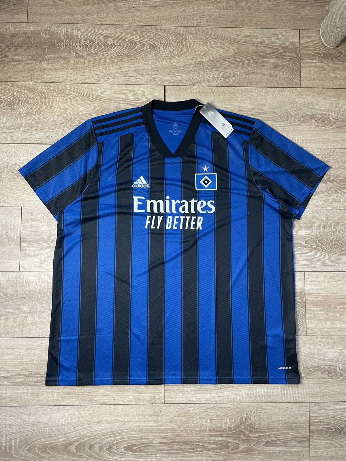 Adidas New Hamburg Away football shirt 2021 -2022 Jersey Adidas 3xl Size US XL / EU 56 / 4 - 1 Thumbnail