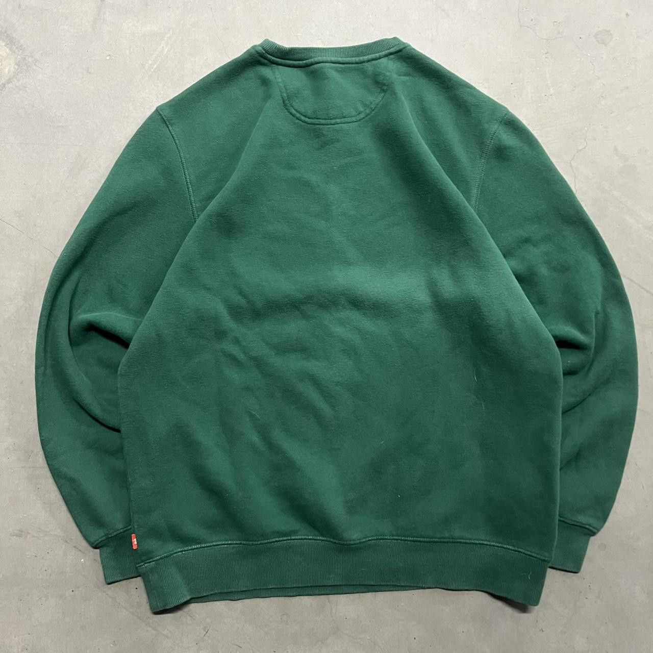 Izod Vintage Y2K Blank Green Minimalistic Sweatshirt Crewneck! Size US M / EU 48-50 / 2 - 3 Thumbnail