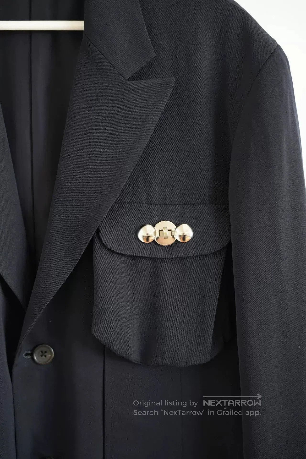 Yohji Yamamoto Yohji Yamamoto 1991 Spring Summer Collection Blazer. Size US M / EU 48-50 / 2 - 5 Thumbnail
