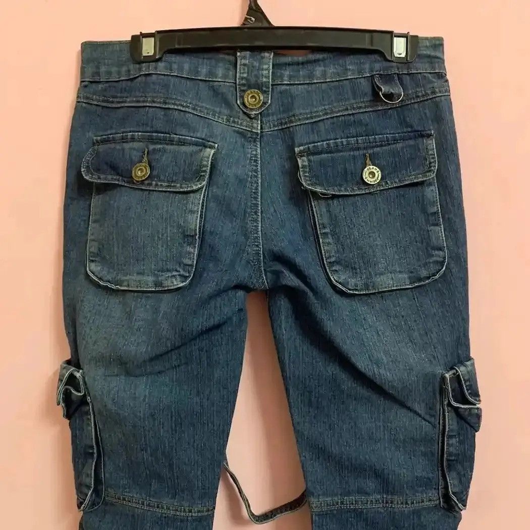 Edition Japan SICKS💥Japanese Vintage Jeans Bondage Punk Cargo Pants Size US 30 / EU 46 - 9 Thumbnail