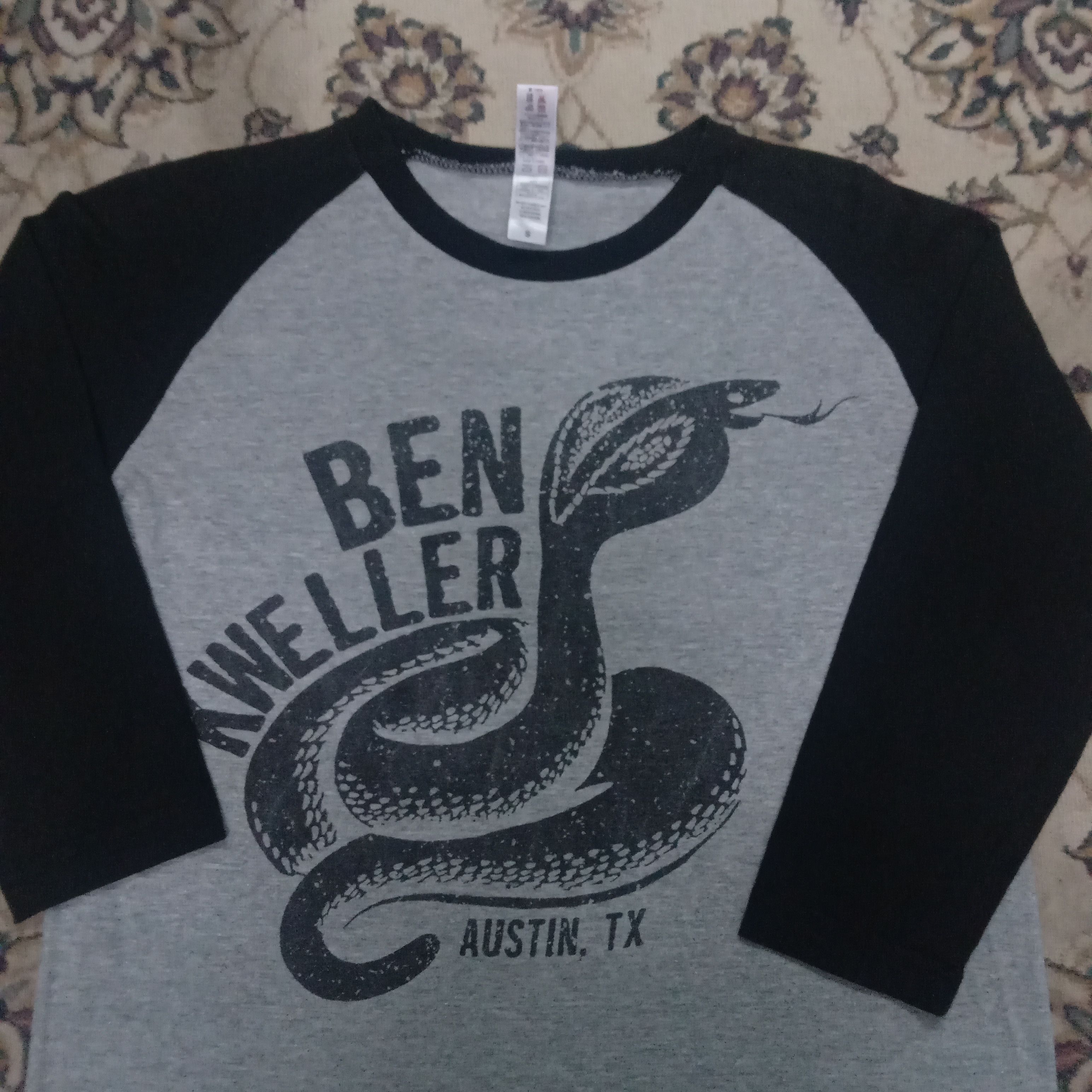 Band Tees Rare Ben Kweller raglan Tee Grunge Radish Nirvana Hole Size US S / EU 44-46 / 1 - 2 Thumbnail