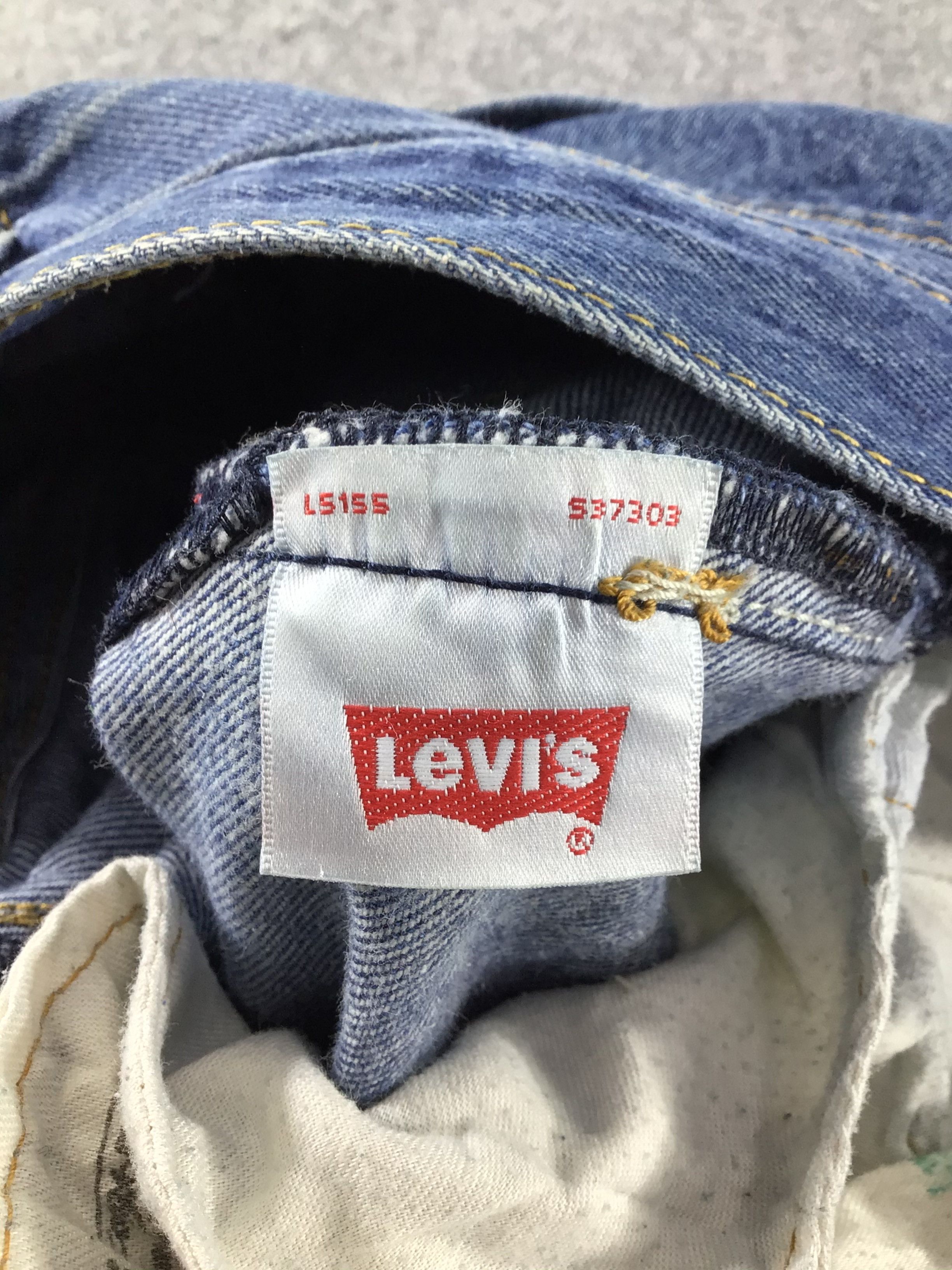 Levi's Blue Wash Levis 501 Jeans-J389 Size US 28 / EU 44 - 9 Thumbnail