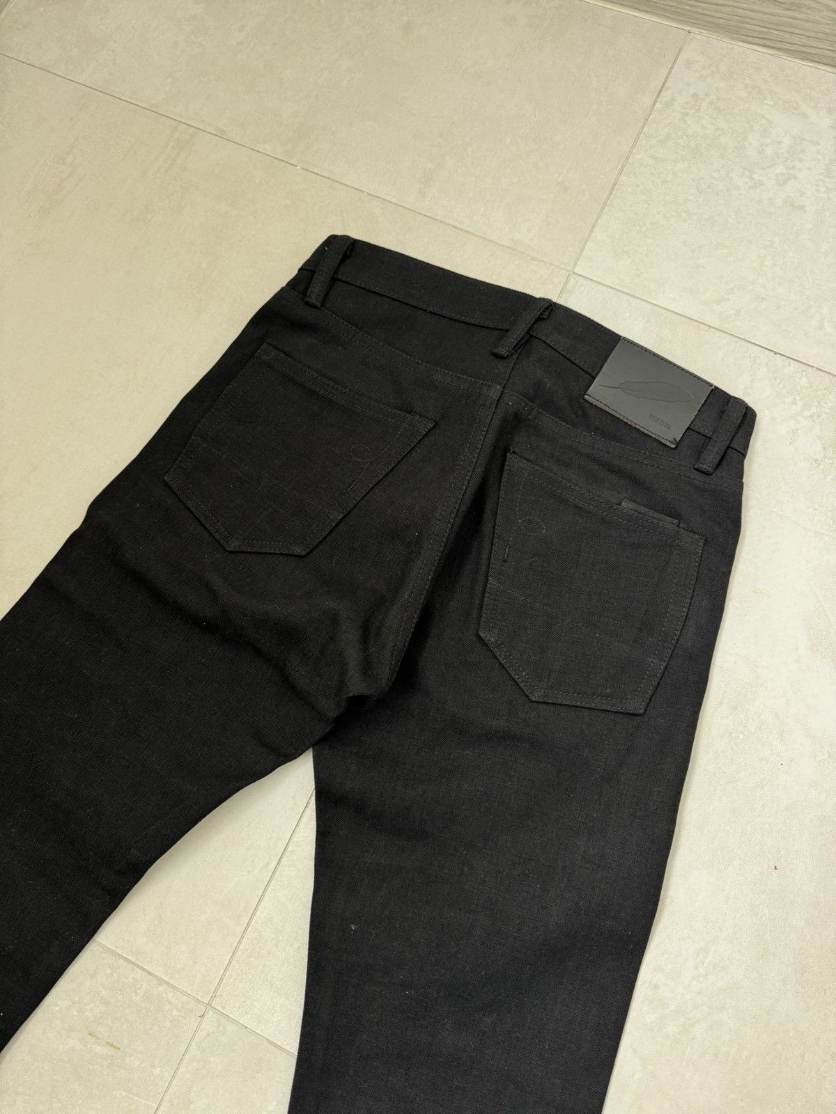 Rogue Territory RGT Rogue Territory Selvedge Black Jeans Skinny Japan Menpu Size US 27 - 6 Thumbnail
