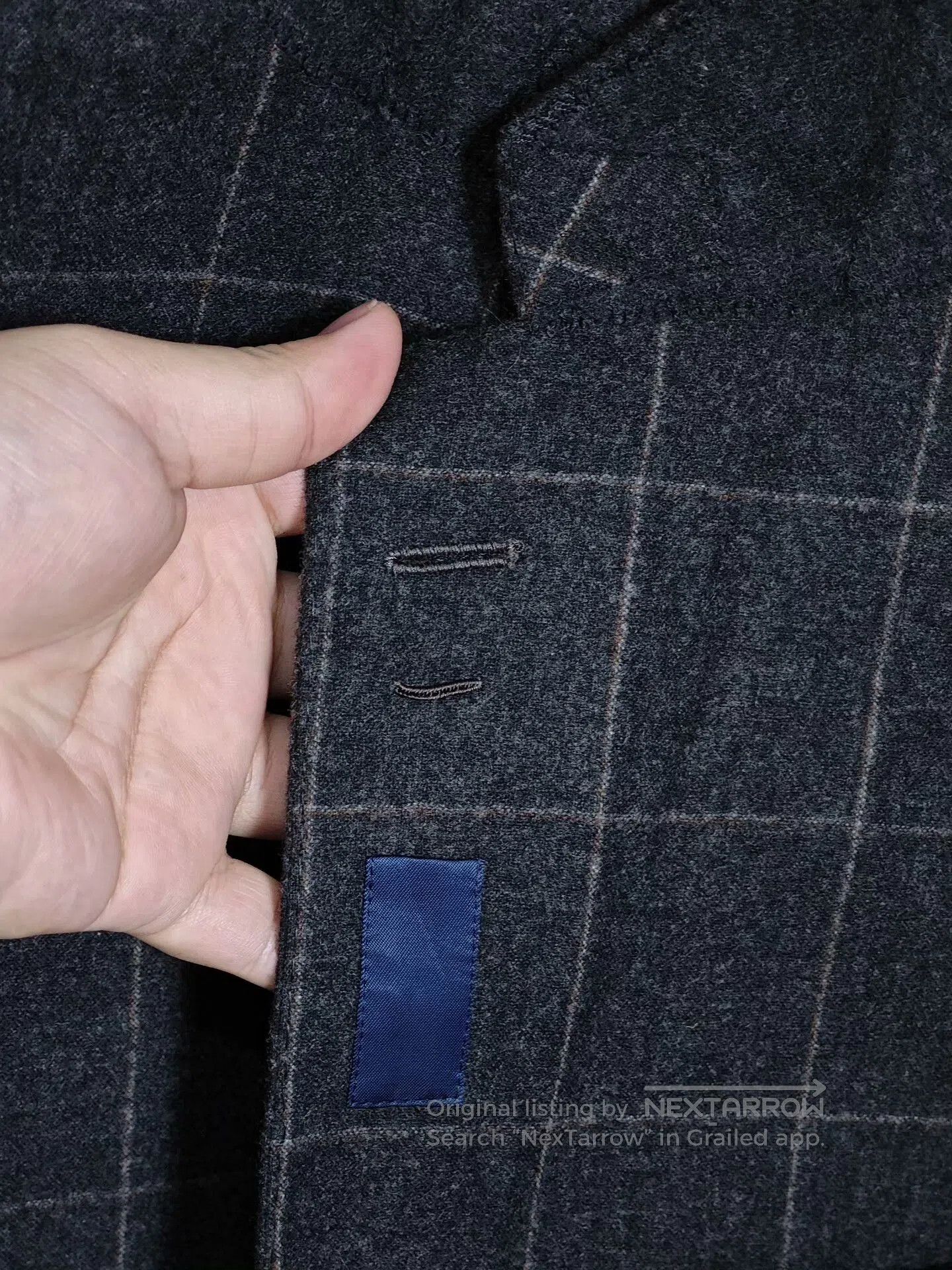 Carlo Pignatelli Custom Made Gray Wool Blazer. Size US S / EU 44-46 / 1 - 4 Thumbnail