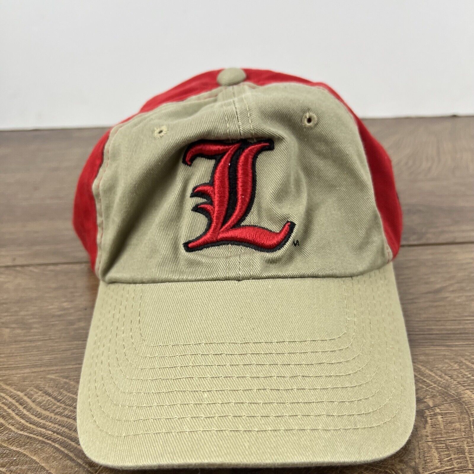 Starter Louisville Cardinals Hat Starter Hat Adjustable Hat Tan Hat Size ONE SIZE - 6 Thumbnail