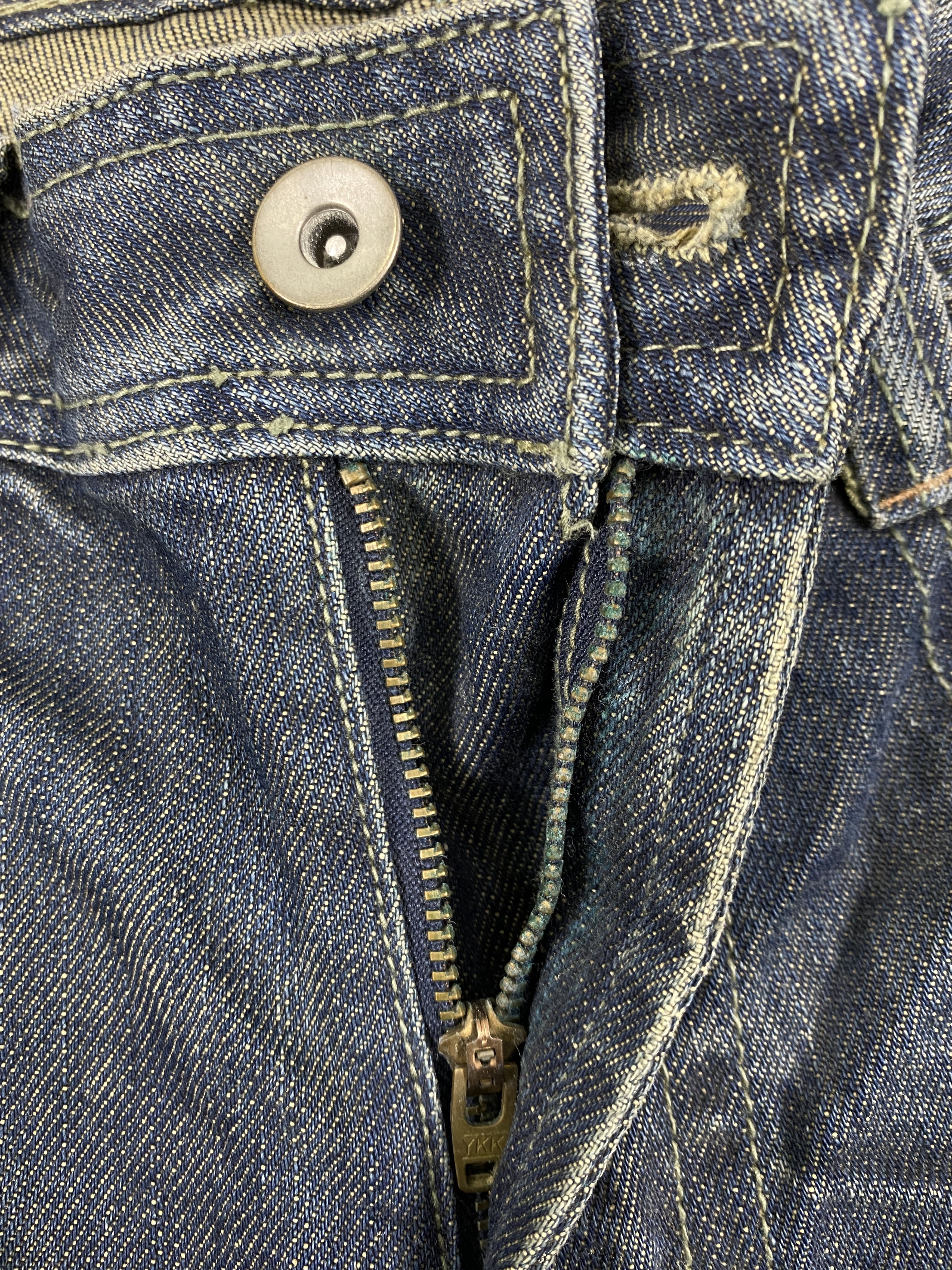 If Six Was Nine Vintage Japanese Brand Flare Jeans 32x32 Denim- JN3822 Size US 32 / EU 48 - 6 Thumbnail