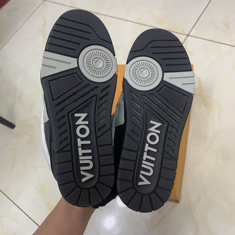 Louis Vuitton Louis Vuitton Skate Leather Low-Top Sneakers -2508 Size US 6.5 / EU 39-40 - 4 Thumbnail