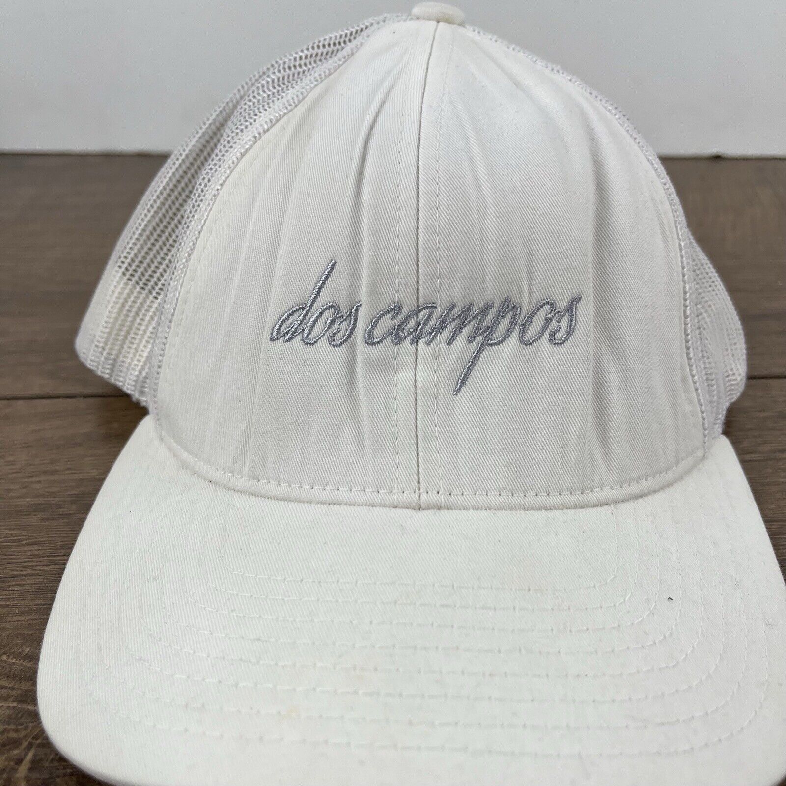 Other Dos Campos Hat Dos Campos Snapback Hat White Hat Adjustable Size ONE SIZE - 8 Thumbnail