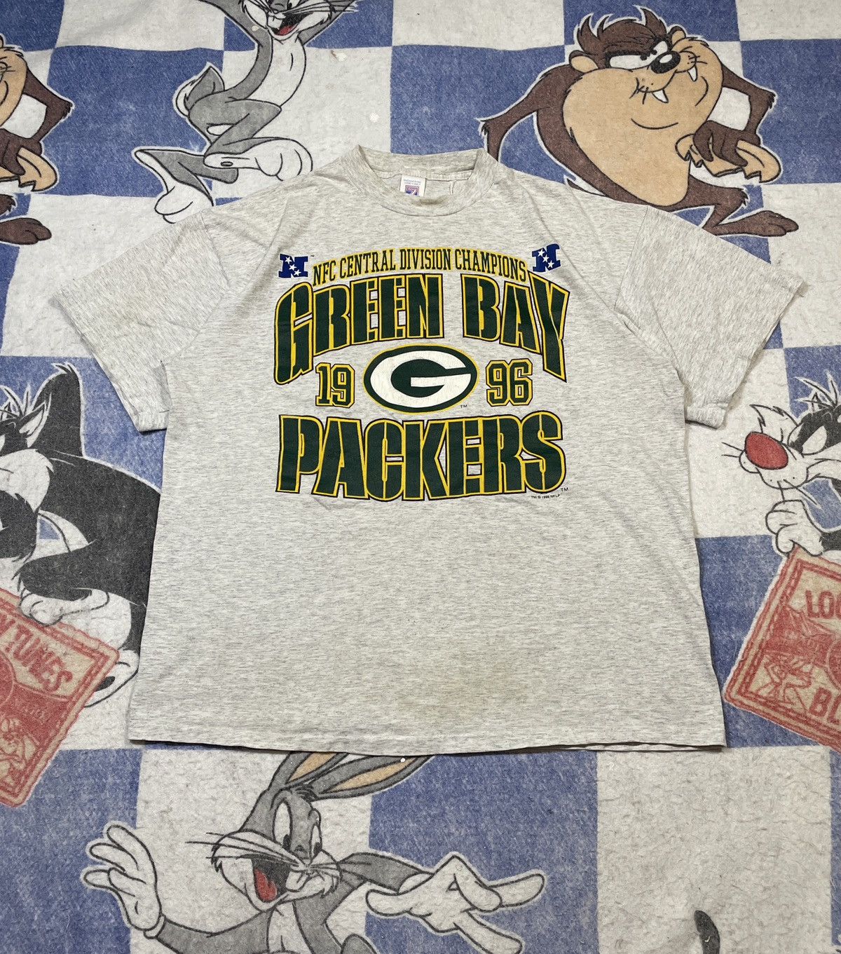 NFL Vintage Green Bay packers tee Size US XL / EU 56 / 4 - 1 Thumbnail