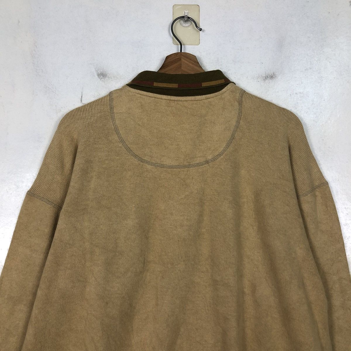 Japanese Brand 📌Vintage Sweatshirt Collar Catch On Single Pocket Size US L / EU 52-54 / 3 - 12 Thumbnail