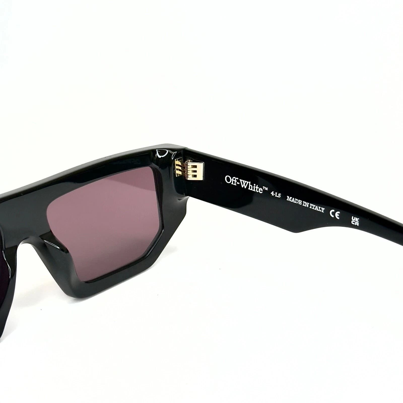 Off-White OFF-WHITE 13F OERI13F Black Purple VANCOUVER Sunglasses Size ONE SIZE - 8 Thumbnail